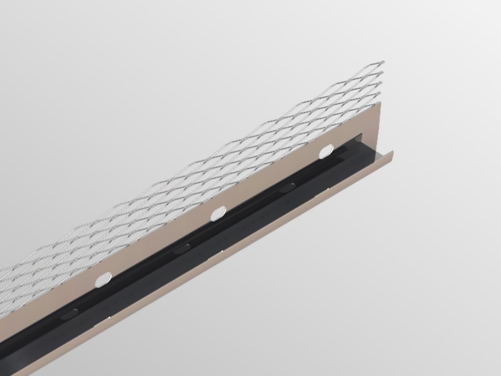 SPS Stainless Steel Plaster Stop Vista Engineering